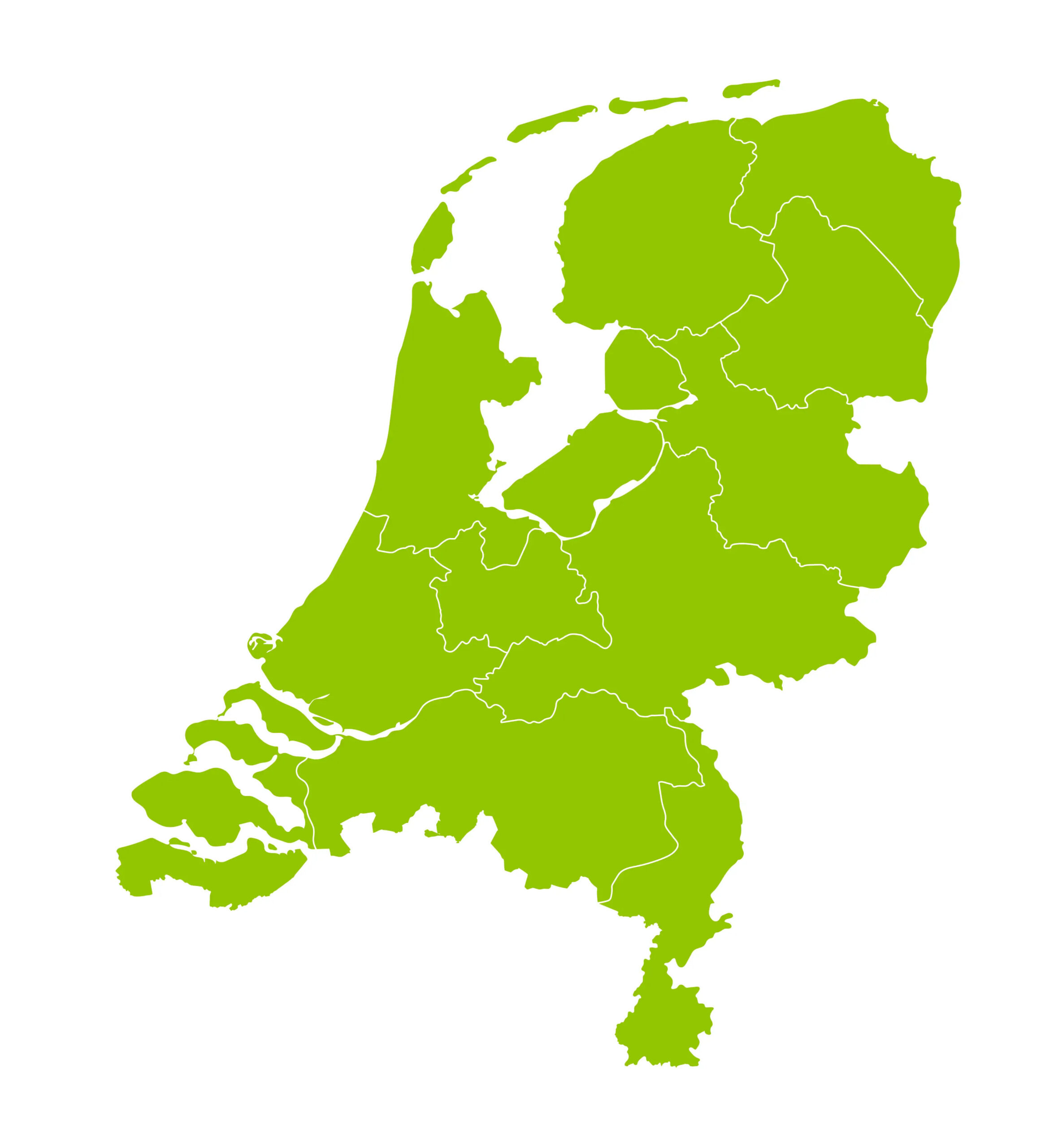 Groningen stookverbod – Stookwijzer landkaart Kaart van Nederland met lokale stookadviezen